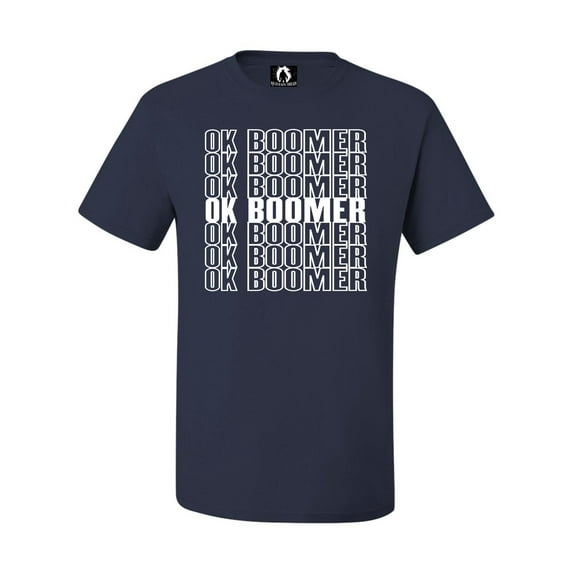 Adult OK Boomer Funny Millenial T-Shirt