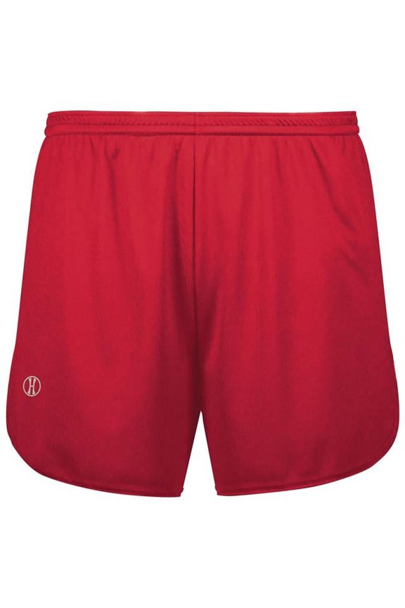 Adult PR Max Track Shorts, Scarlet - Small