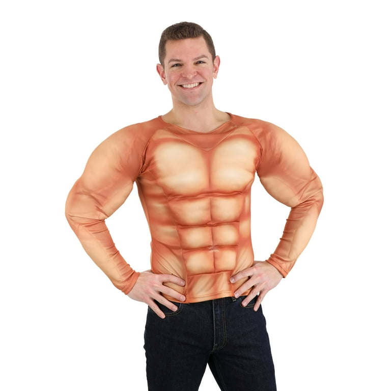 Adult Padded Muscle Shirt