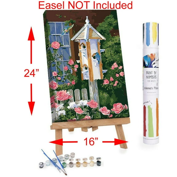 Adult Paint By Numbers: Home Tweet Home