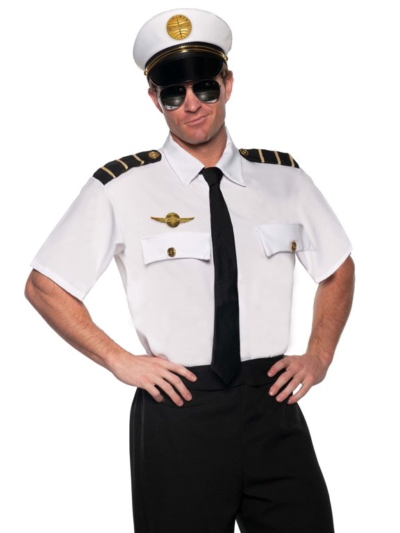 Adult Panam Airlines Pilot Kit