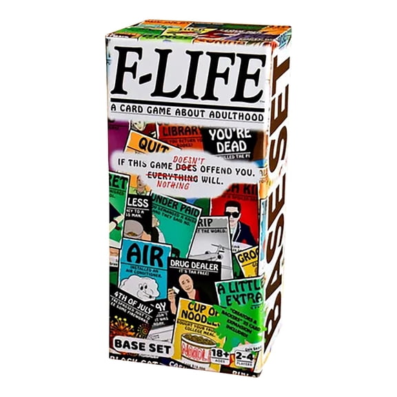 SomWiBe Adult Party Card Game Gold Dark Humor Social Strategy Life Simulation Deck 1 Pack