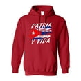 thumbnail image 1 of Adult Patria y Vida Cuba Freedom Sweatshirt Hoodie, 1 of 1
