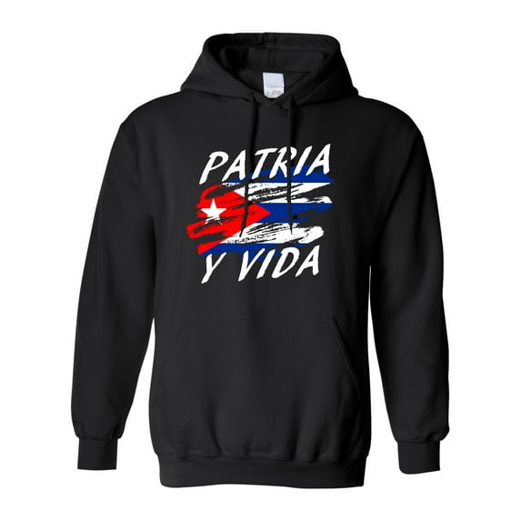 Adult Patria y Vida Cuba Freedom Sweatshirt Hoodie