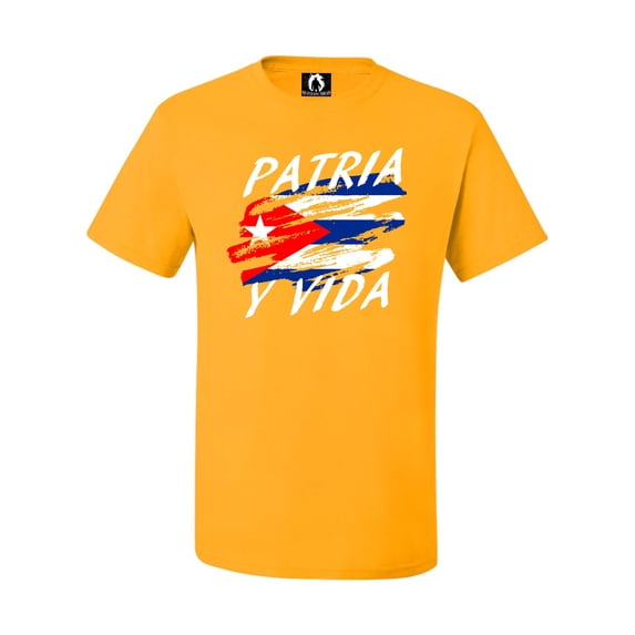 Adult Patria y Vida Cuba Freedom T-Shirt