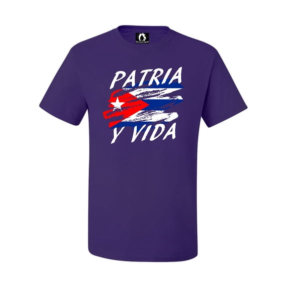 Adult Patria y Vida Cuba Freedom T-Shirt