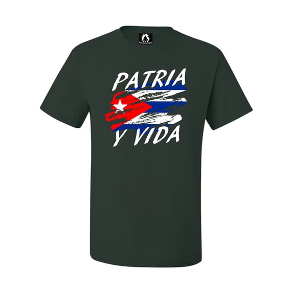 Adult Patria y Vida Cuba Freedom T-Shirt