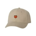 thumbnail image 1 of Adult Peach Embroidered Dad Hat Structured Cap, 1 of 1