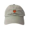 thumbnail image 1 of Adult Peach Embroidered Dad Hat, 1 of 2