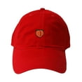 thumbnail image 1 of Adult Peach Embroidered Deluxe Dad Hat, 1 of 1