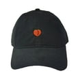 thumbnail image 1 of Adult Peach Embroidered Deluxe Dad Hat, 1 of 1