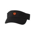 thumbnail image 1 of Adult Peach Embroidered Visor Dad Hat, 1 of 1