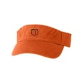 thumbnail image 1 of Adult Peach Embroidered Visor Dad Hat, 1 of 1