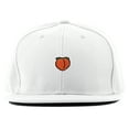 thumbnail image 1 of Adult Peach Flat Bill Snapback Cap, 1 of 1