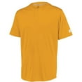 thumbnail image 1 of Adult Performance Two-Button Solid Jersey, Gold - Small, 1 of 1