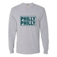 thumbnail image 1 of Adult Philly Philly Long Sleeve T-Shirt, 1 of 1
