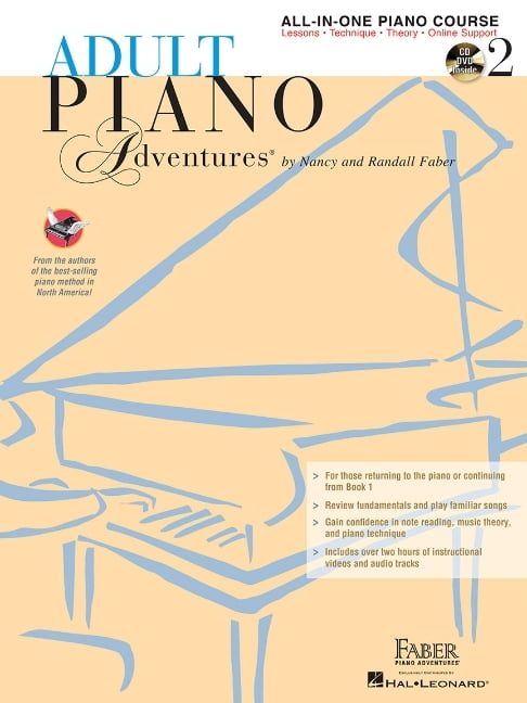 Adult Piano Adventures All-In-One Lesson Book 2 (Book/Online Audio), (Paperback)