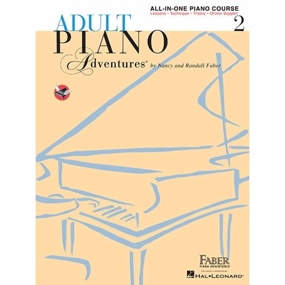 Adult Piano Adventures All-In-One Lesson Book 2 Piano Method Songbook ...