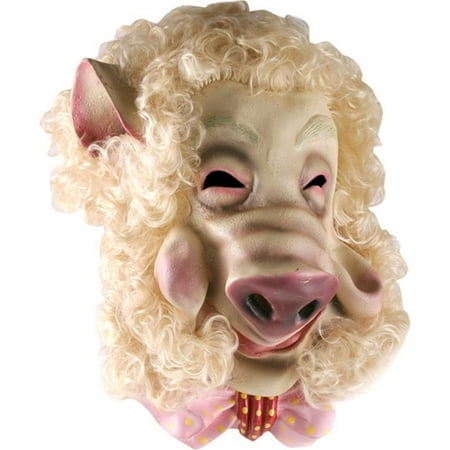 Pig Costume Mask for Adults
