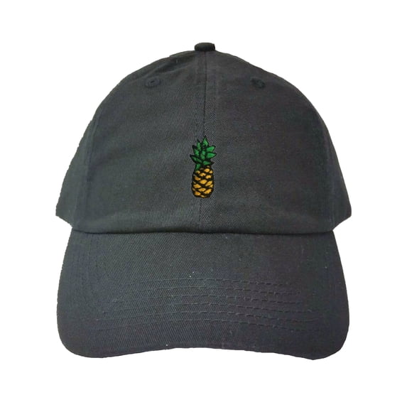 Adult Pineapple Embroidered Dad Hat