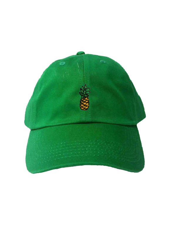 Adult Pineapple Embroidered Dad Hat