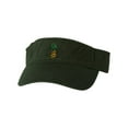 thumbnail image 1 of Adult Pineapple Embroidered Visor Dad Hat, 1 of 1