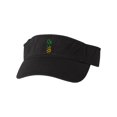 thumbnail image 1 of Adult Pineapple Embroidered Visor Dad Hat, 1 of 1
