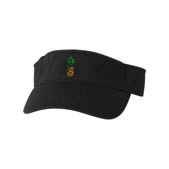 Adult Pineapple Embroidered Visor Dad Hat