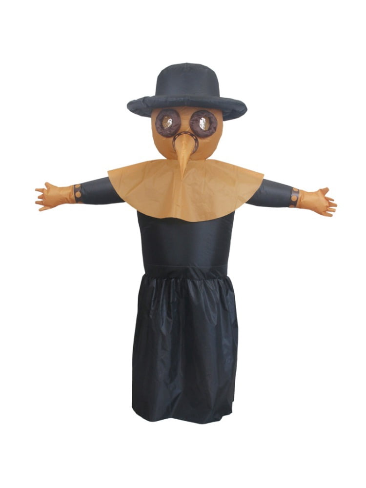 Adult Plague Doctor Inflatable Costume Inflatable Medieval Doctor Funny ...