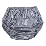 Adult Plastic Pant for Incontinences Leakproof Reusable Diaper Covers Elastic Waistband Underwear Water Resistant Briefs