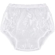 Adult Plastic Pants with Snap Closure   Reusable Waterproof Incontinence Cover for Elderly, Disabled & Post-Surgery Care, Adjustable Snug Fit, Leak-Proof Protection