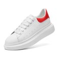 thumbnail image 1 of Adult Platform Casual Sneakers Lace Up Fashion Daily Walking Shoes for All Seasons, 1 of 6