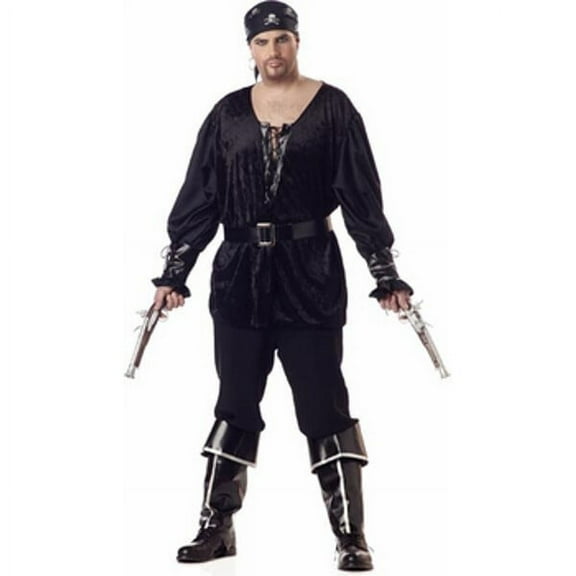 Adult Plus Size Blackheart Pirate Costume