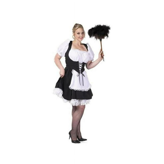 Adult Plus Size Chambermaid Costume