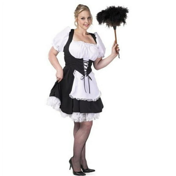 Adult Plus Size Chambermaid Costume