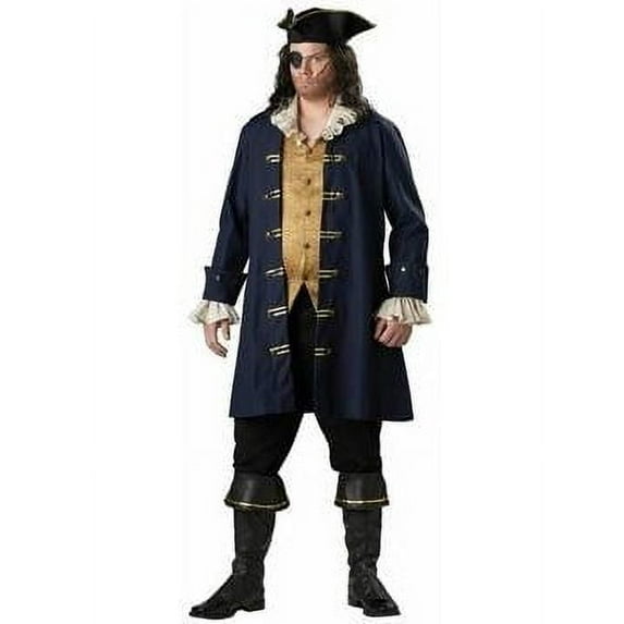 Adult Plus Size Cutthroat Pirate Costume
