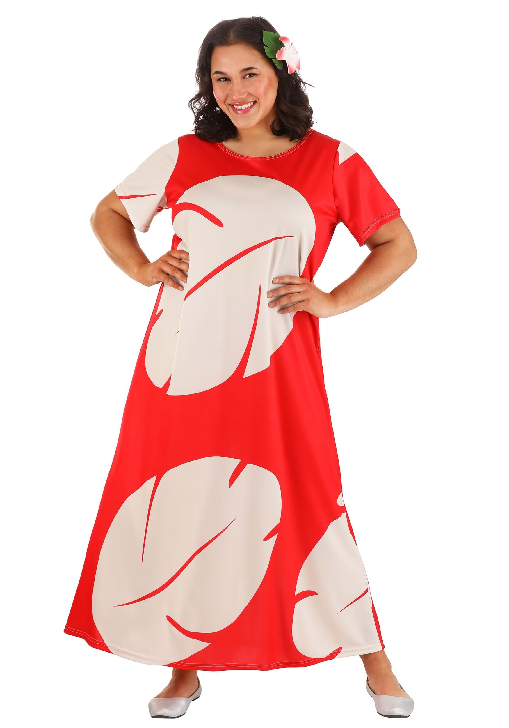 Adult Plus Size Deluxe Disney Lilo Costume — free download