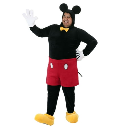 Adult Plus Size Disney Deluxe Mickey Mouse Costume