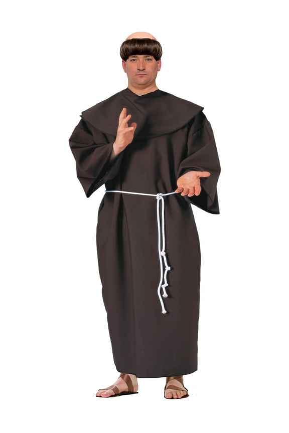 Adult Plus Size Monk Costume