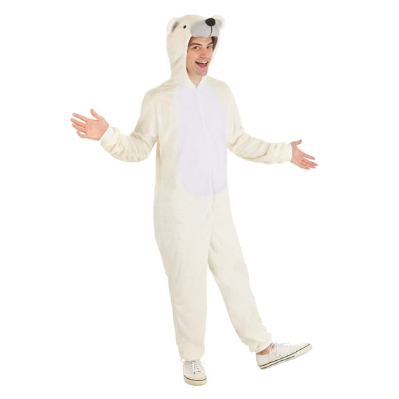 Adult Polar Bear Costume Onesie