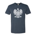 thumbnail image 1 of Adult Polska Eagle Polish Pride Poland Deluxe T-Shirt, 1 of 1