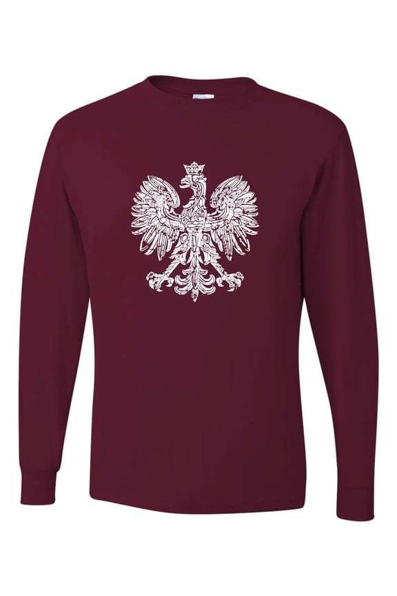 Adult Polska Eagle Polish Pride Poland Long Sleeve T-Shirt