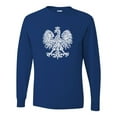 thumbnail image 1 of Adult Polska Eagle Polish Pride Poland Long Sleeve T-Shirt, 1 of 1