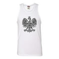 thumbnail image 1 of Adult Polska Eagle Polish Pride Poland Sleeveless Tank Top Cotton T-Shirt, 1 of 1