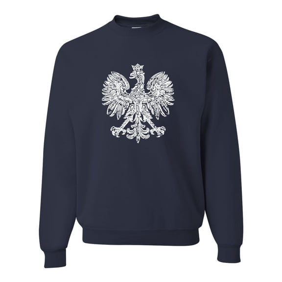 Adult Polska Eagle Polish Pride Poland Sweatshirt Crewneck