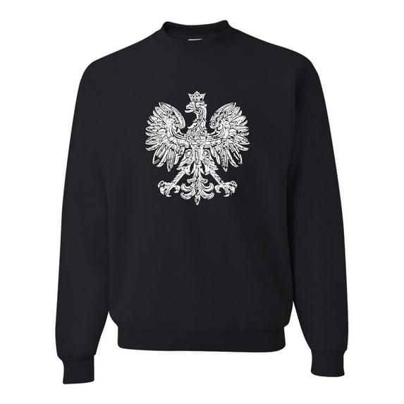 Adult Polska Eagle Polish Pride Poland Sweatshirt Crewneck