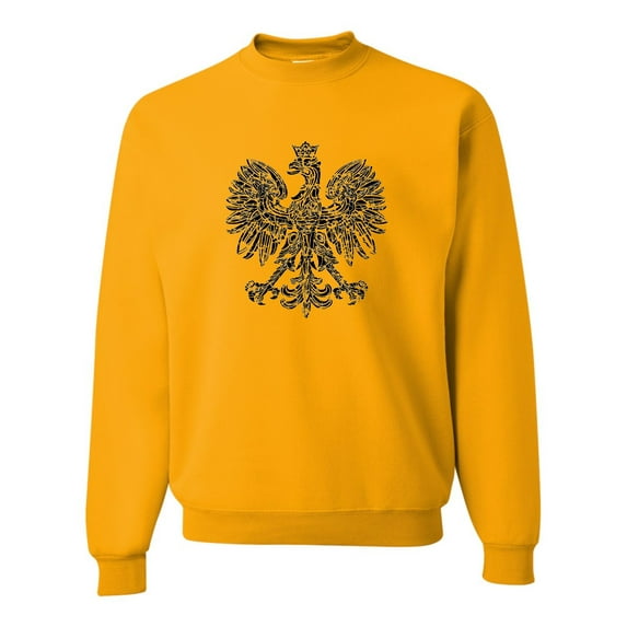 Adult Polska Eagle Polish Pride Poland Sweatshirt Crewneck