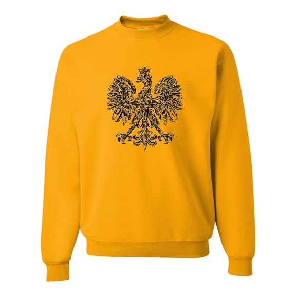 Adult Polska Eagle Polish Pride Poland Sweatshirt Crewneck