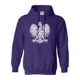 thumbnail image 1 of Adult Polska Eagle Polish Pride Poland Sweatshirt Hoodie, 1 of 1