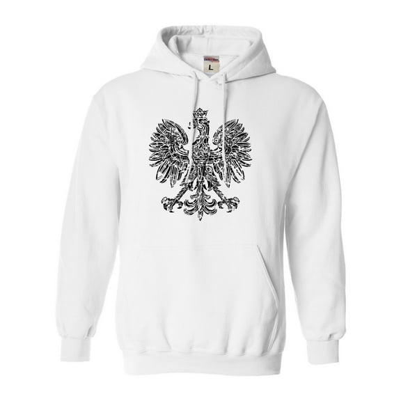Adult Polska Eagle Polish Pride Poland Sweatshirt Hoodie